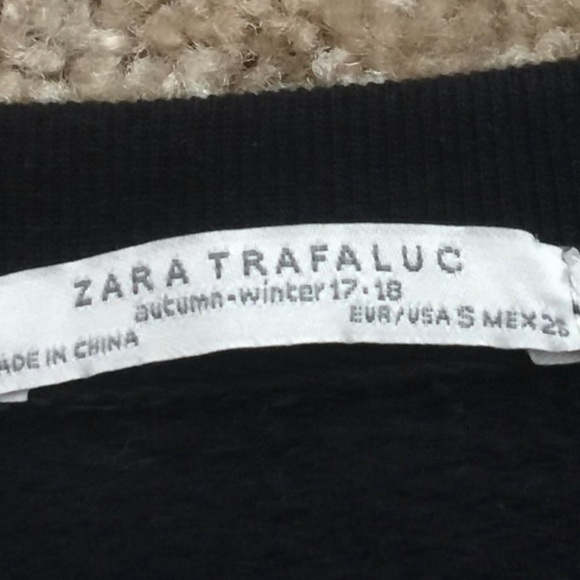 Zara Sweatshirt Sweater Size Small - Fits Bigger Than A Small 2712/281 - Picture 9 of 10